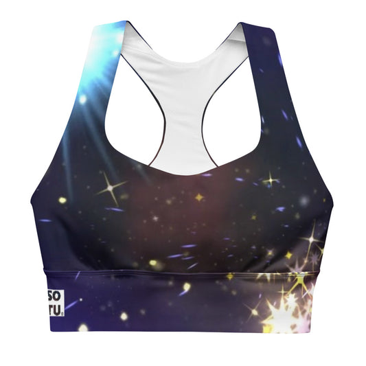 Longline sports bra