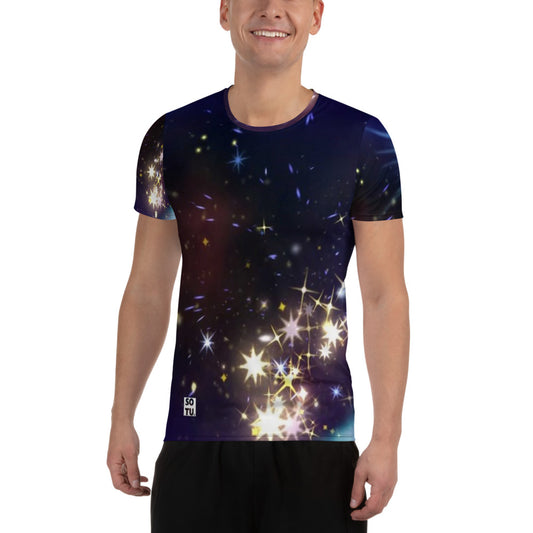 All-Over Print Men's Athletic T-shirt