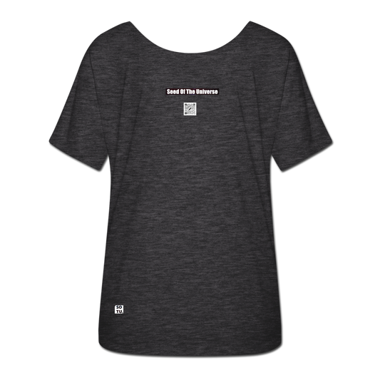 Women’s Flowy T-Shirt - charcoal grey